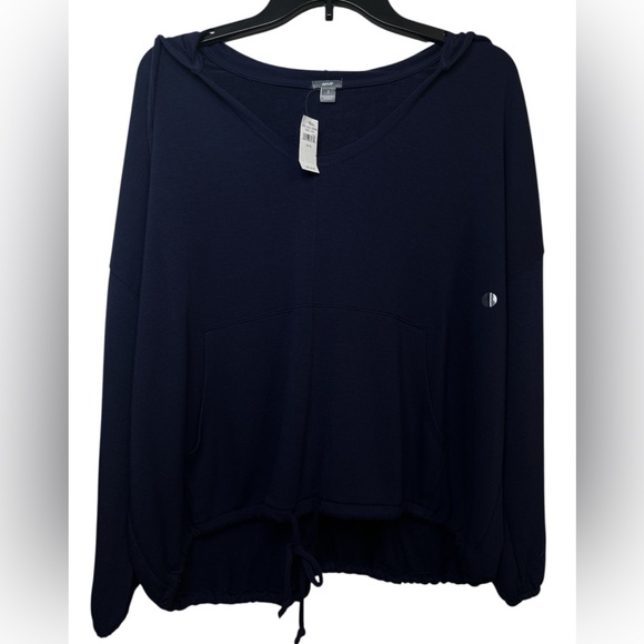 aerie Tops - Aerie Cropped Hoodie with drawstring size XL